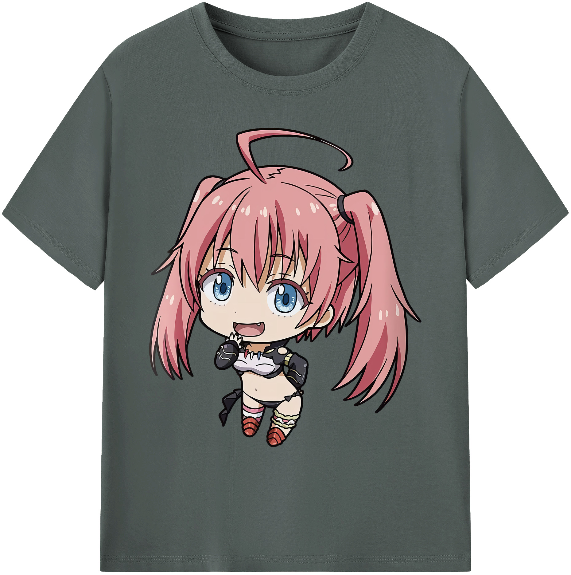 （画像用） 転スラ Regarding Reincarnated to Slime 綿100％ メンズ半袖Tシャツ｜肌触りやわらか＆通気性